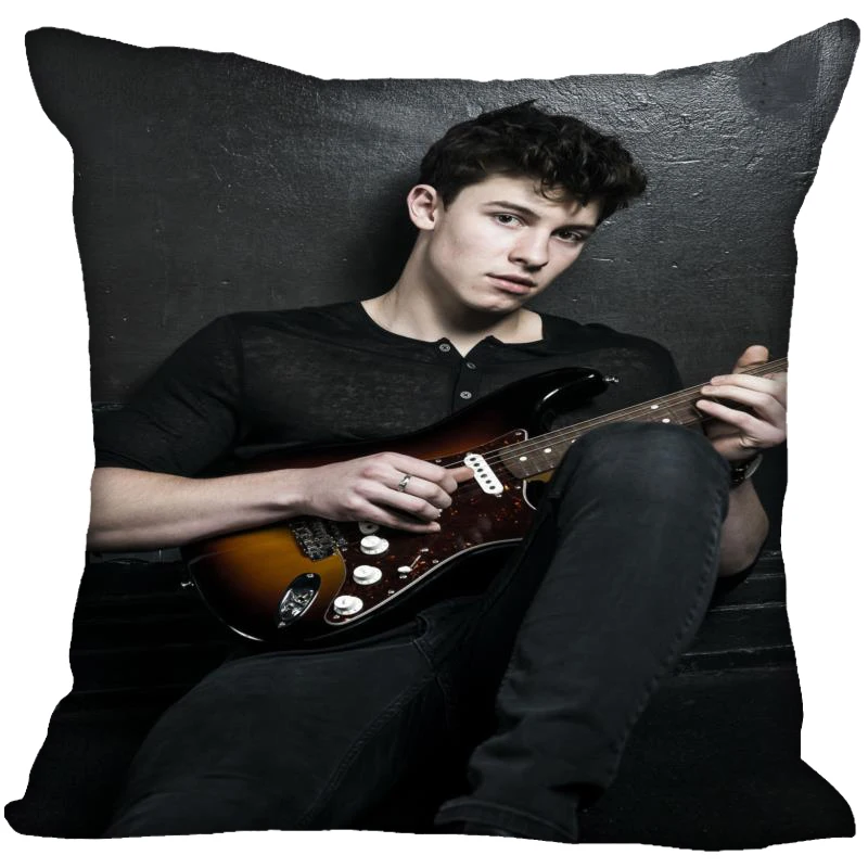 Shawn Mendes Подушка Чехол для дома декоративный чехол на подушки невидимые молнии Подушка Чехол s 40X40,45X45 см - Цвет: 8