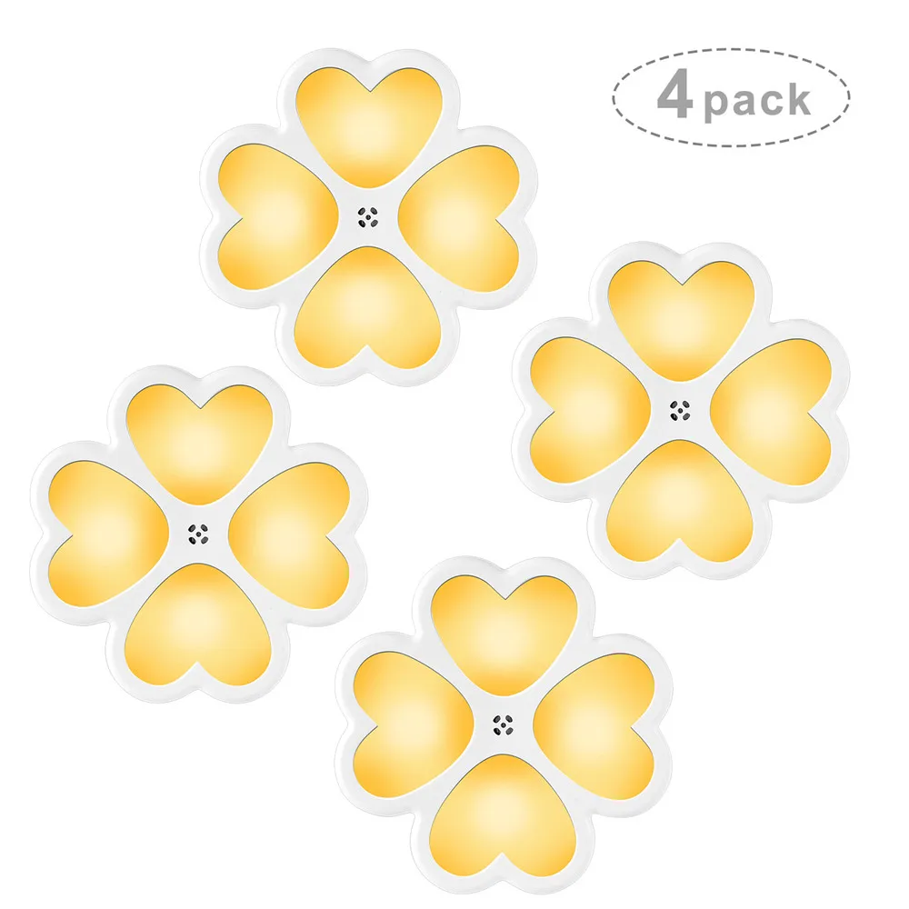 

New Mini Portable Home Intelligent Light Control Night Light 2700 - 3300K AC 110 - 240V LED Night Light Gift For Child Kids Gift