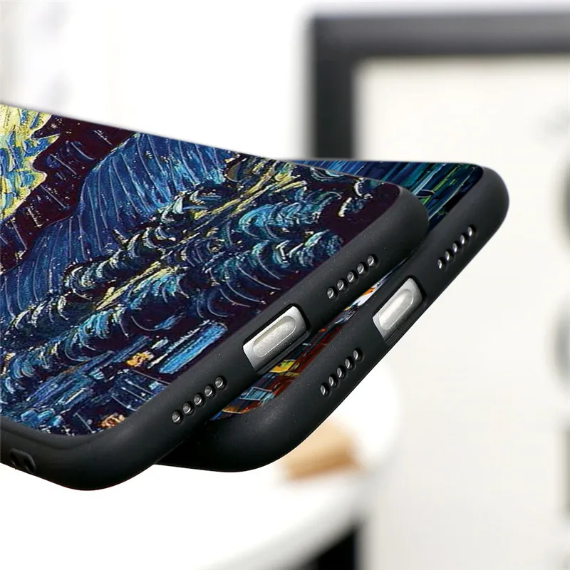 Чехол с 3D рисунком маслом и тиснением для Xiaomi Redmi Note 8T 5A 4X 7 6 5 L30 K20 8A Mi 9 SE A3 Lite A2 9T Pro 10