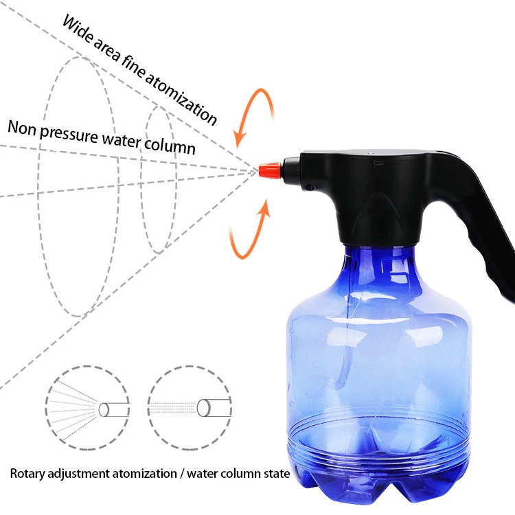 

Electric Watering Can Indoor Outdoor Handheld Electric Spray Bottle Plants Flower Spray Bottle Water Mist Sprayer Garden Tools