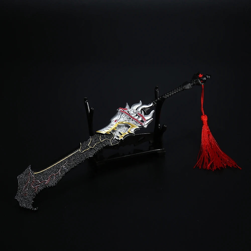 22 см Naraka Bladepoint аниме манга игровой периферический брелок сплав Нож Меч Модель