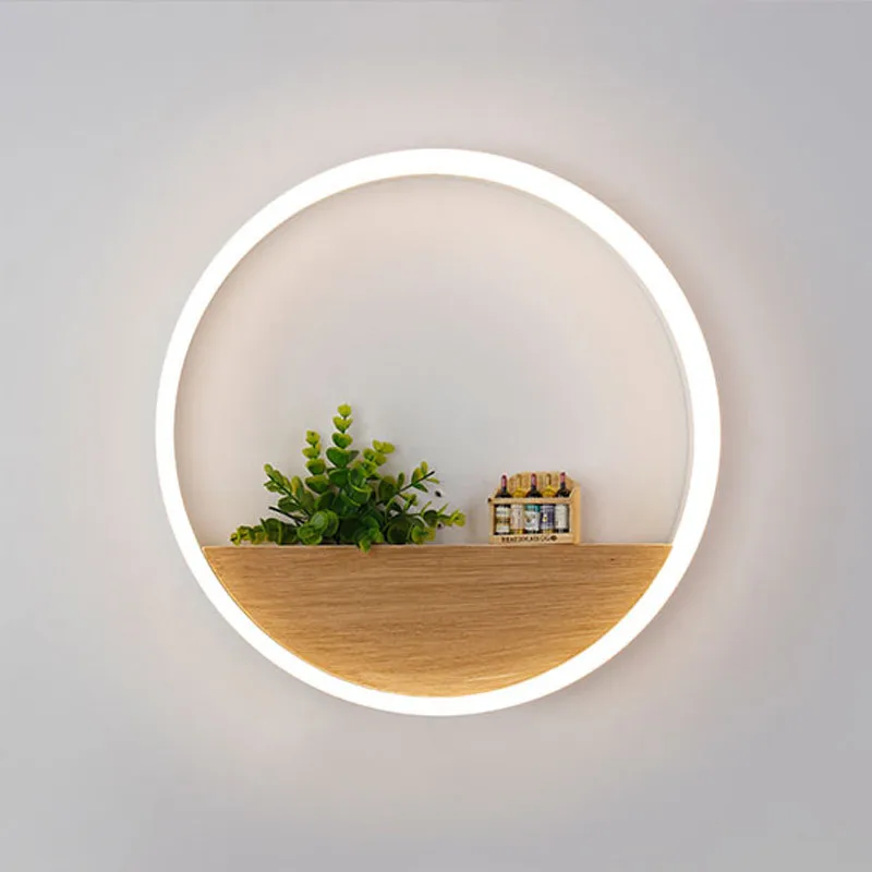 Современные светодиодные лампы для спальни прикроватный зеркальный Домашний