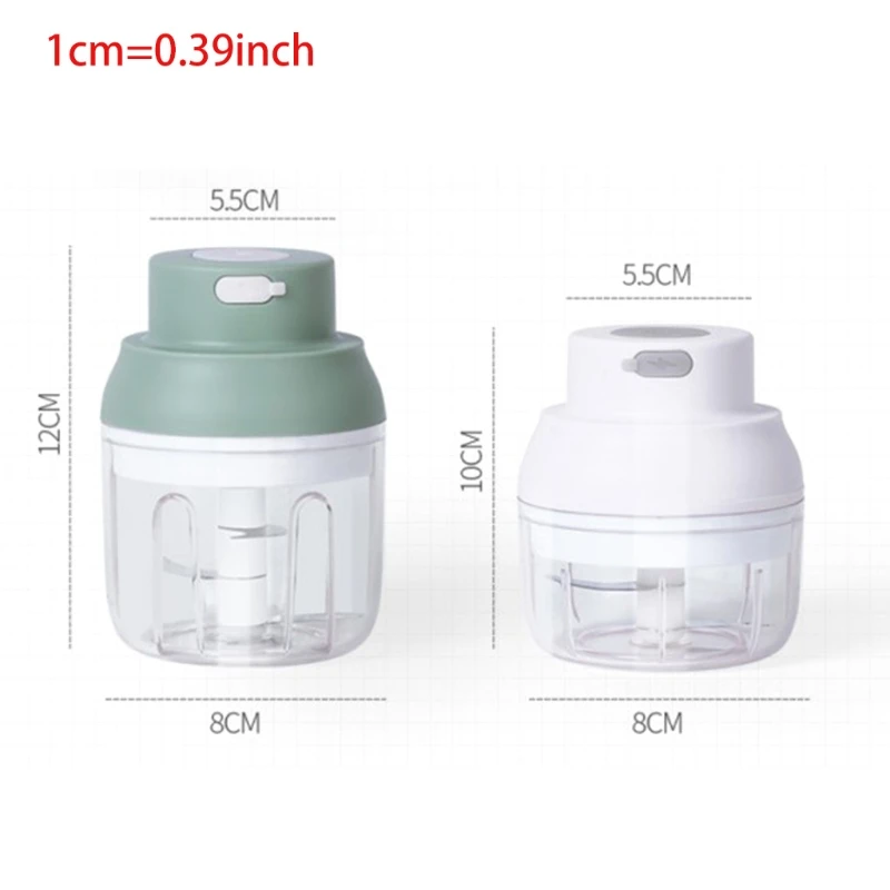 

Electric Garlic Masher Mini USB Charging Crusher Chopper Pepper Chili Vegetable Nuts Meat Grinder Blender