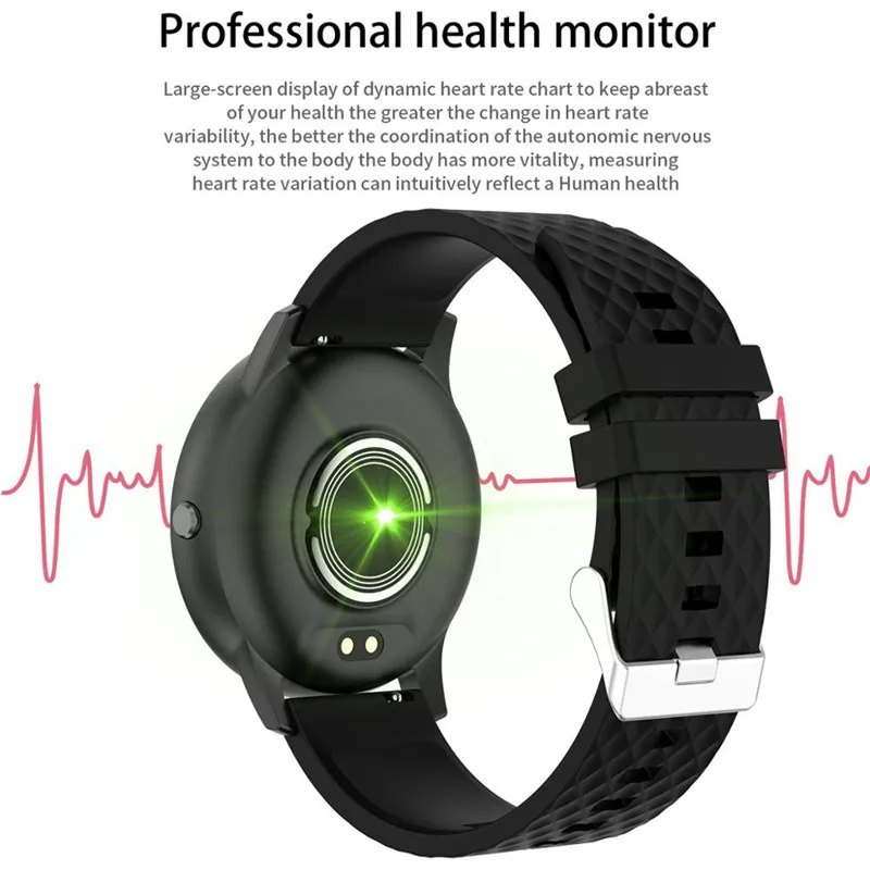 2020 H30 Смарт часы с полным касанием DIY Watchfaces уличные спортивные фитнес трекер для
