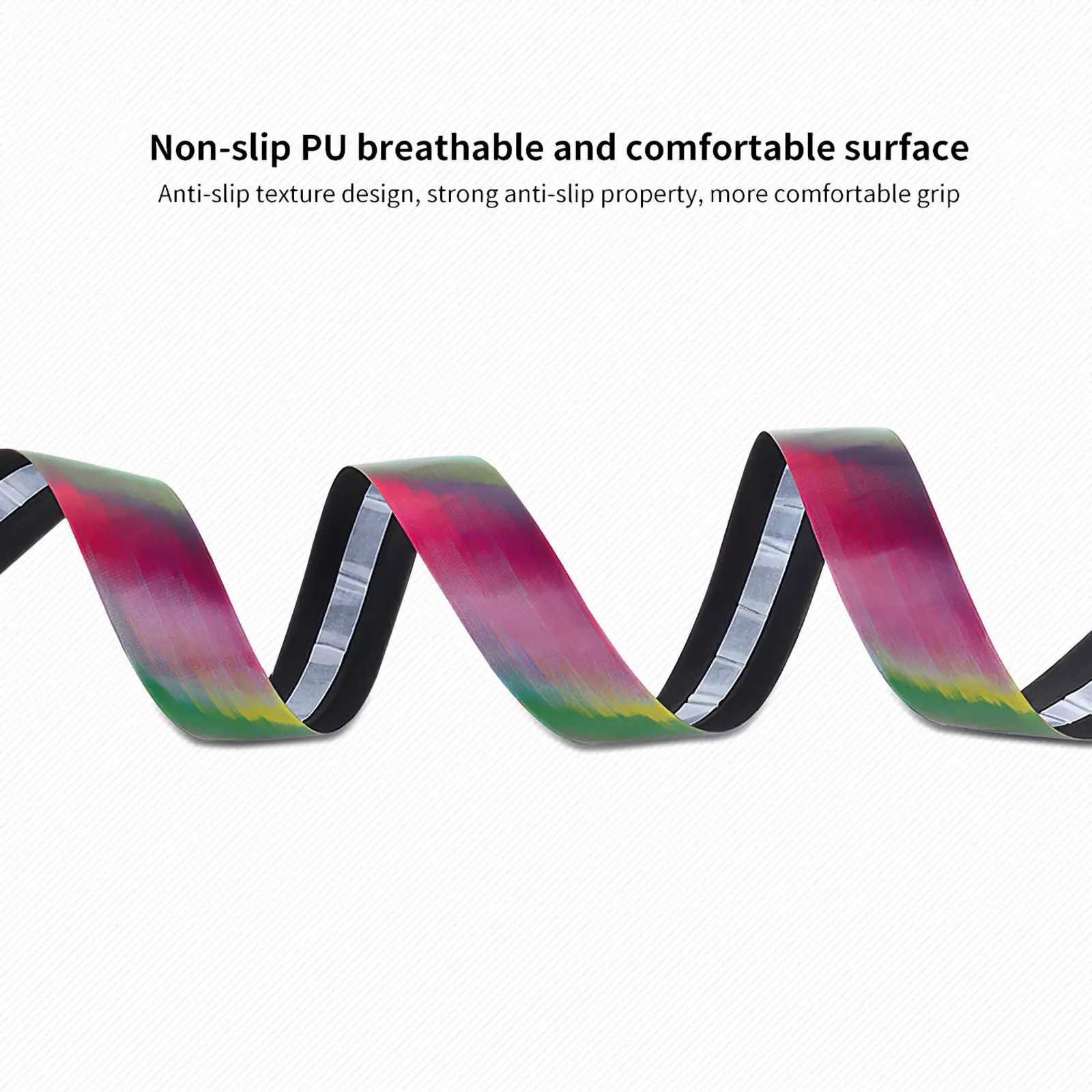 5D градиент Цвет ремень руля анти скольжения для шоссейного велосипеда из