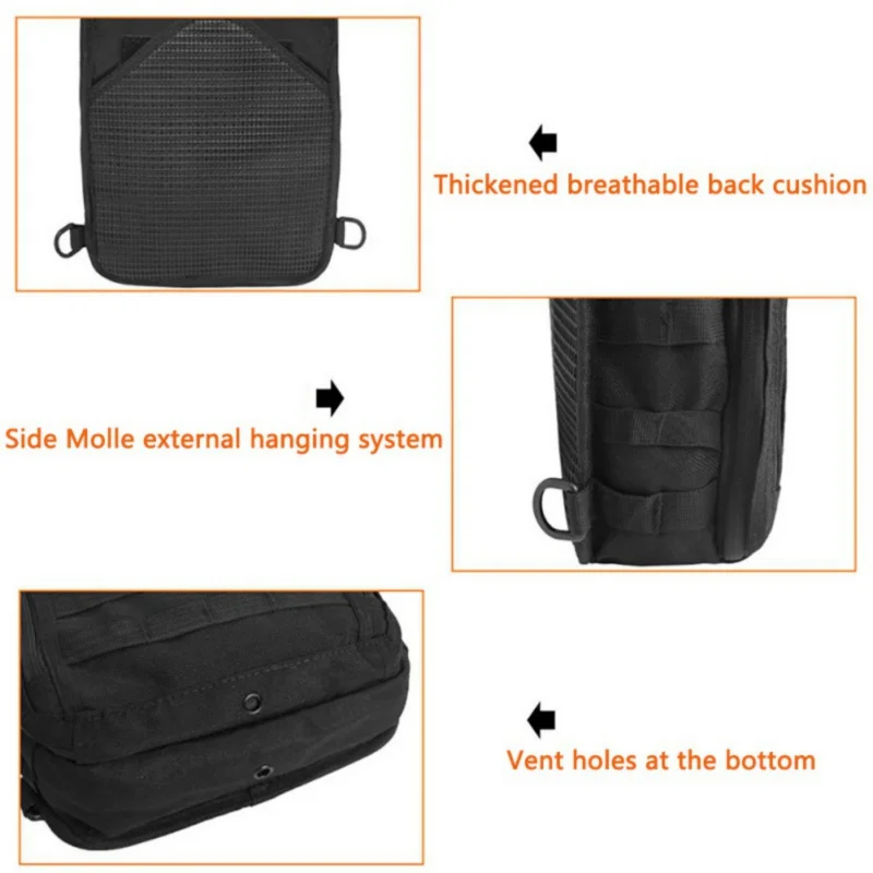 

Outdoor Bag WaterProof Shoulders Multi-Function MountainEering Bag Fishing Interpolation