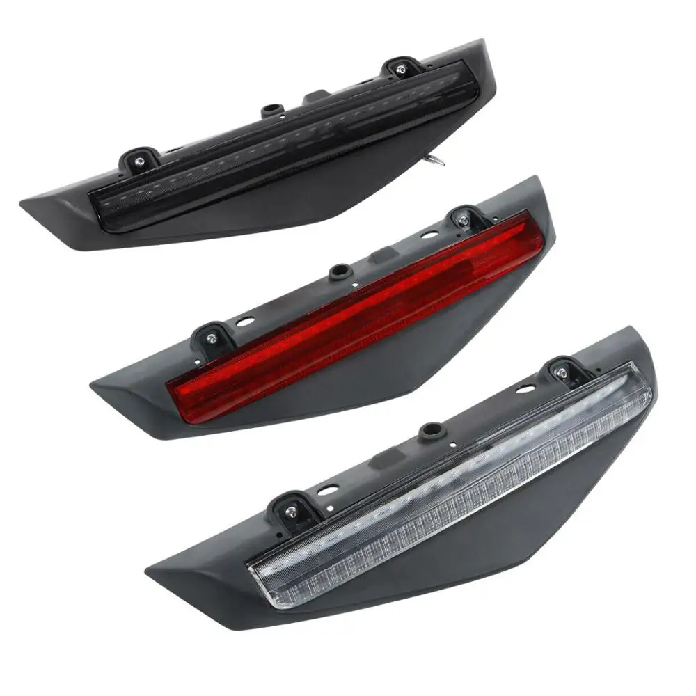 Задний спойлер для багажника мотоцикла светодиодный стоп-сигнал объектив лампы