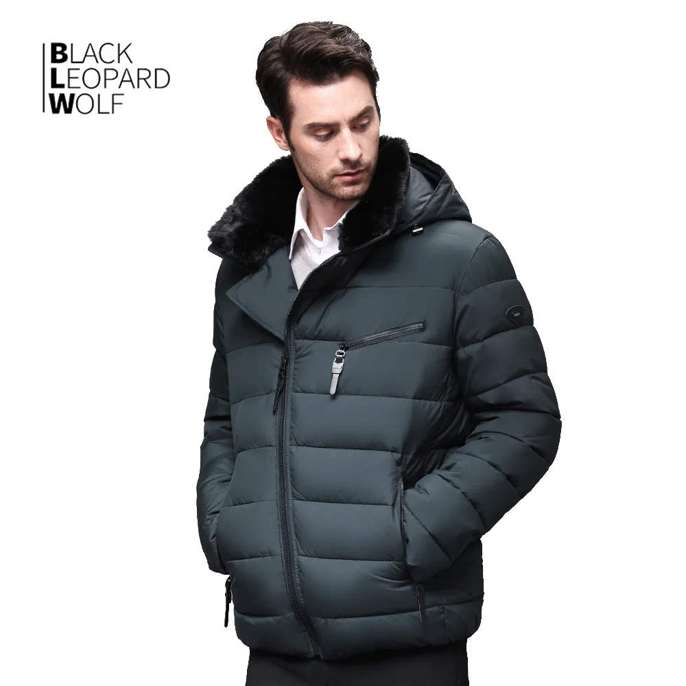 Мужская ветрозащитная куртка Blackleopardwolf теплая парка высокого качества с