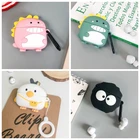 Чехол с мультяшными наушниками для EDIFIER V02, чехол с милым динозавромуткой, противоударный силиконовый чехол для наушников XEMAI X3, чехол, Fundas