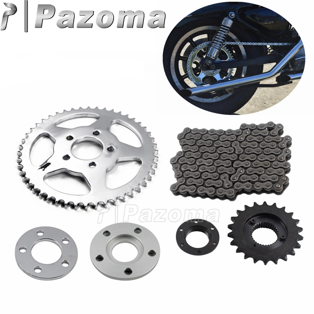 Мотоцикл цепи привода зубчатое колесо для передачи Conversion Kit Harley Sportster 883 XL 1200 сорок