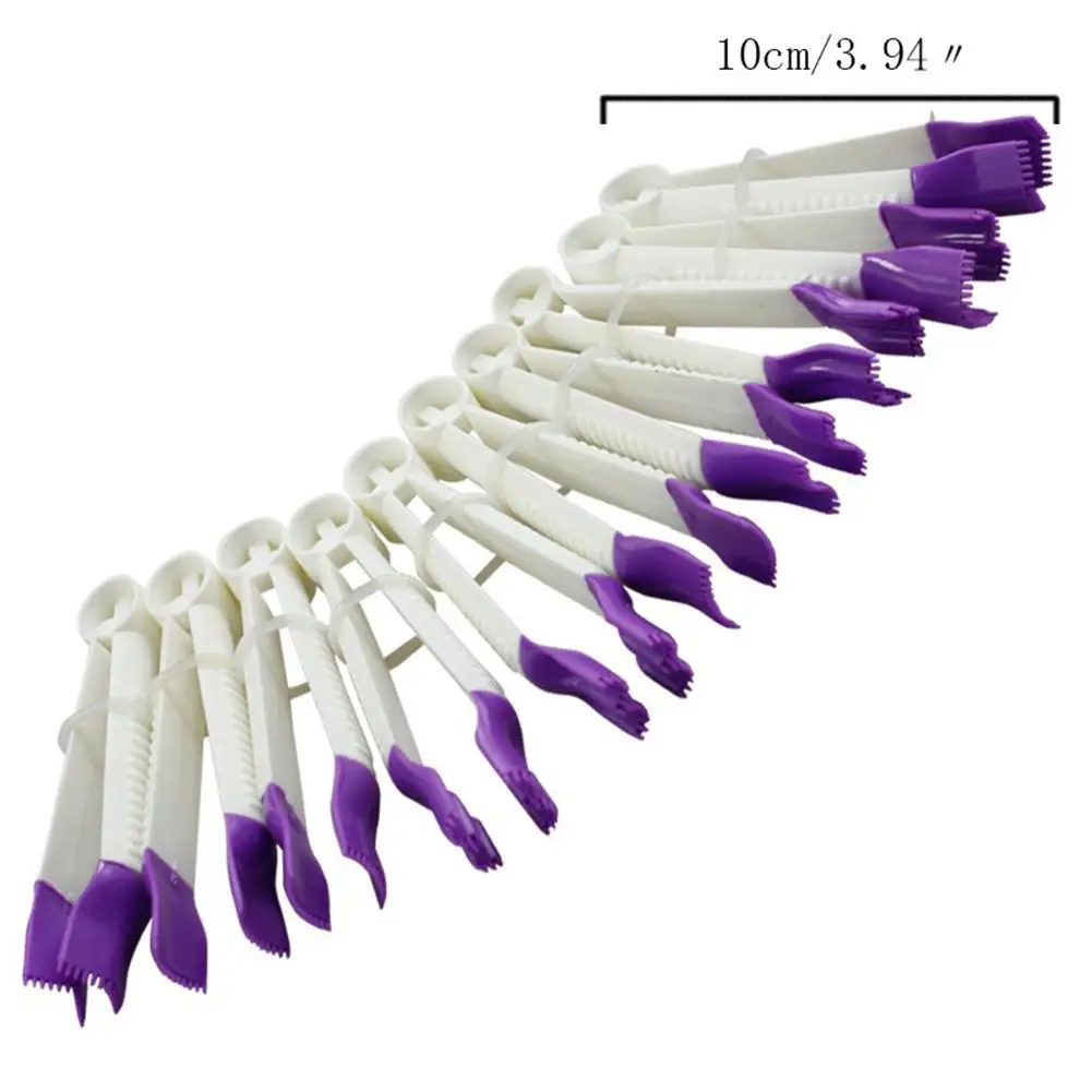 10 шт. Пинцет торт цветок кружева клип гравировка печенье пирожные резак