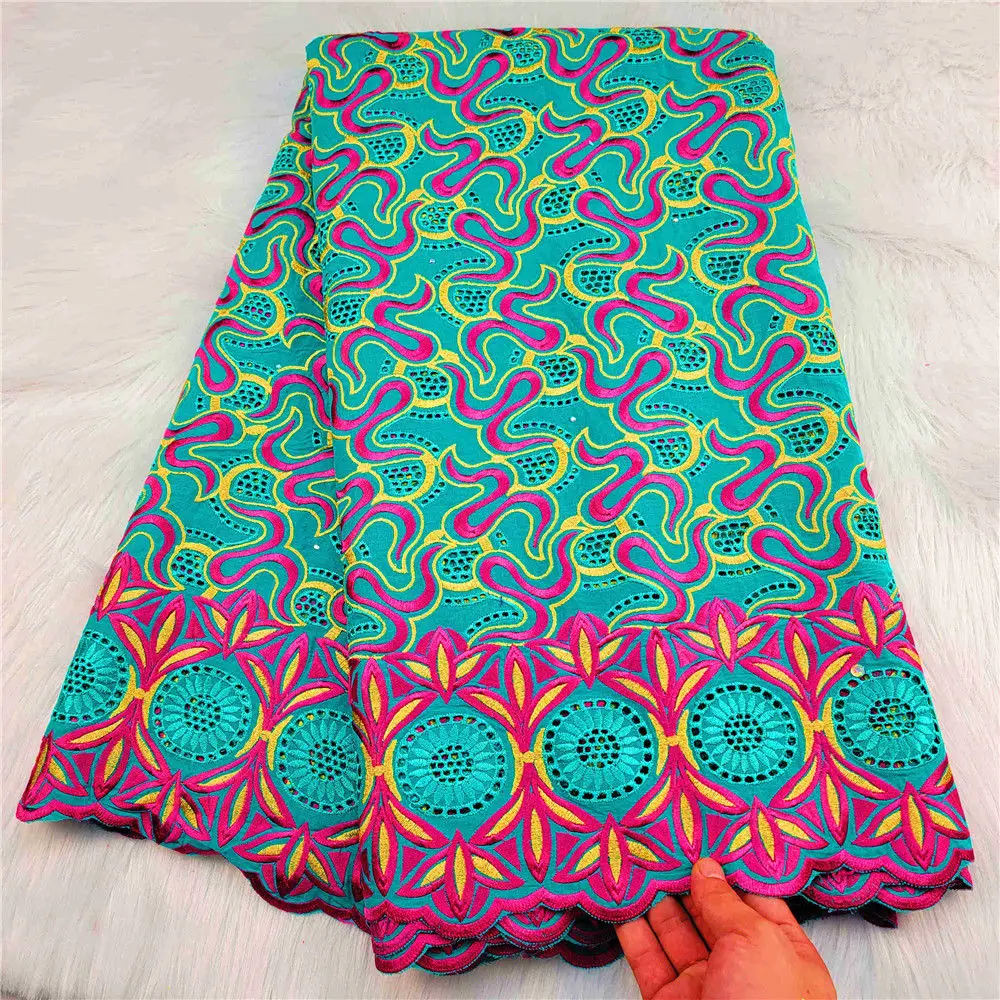 

Мягкое кружево из египетского хлопка, высокое качество, тяжелая текстура, швейцарская вуаль, кружево в Швейцарии, вышивка, африканская Пром...