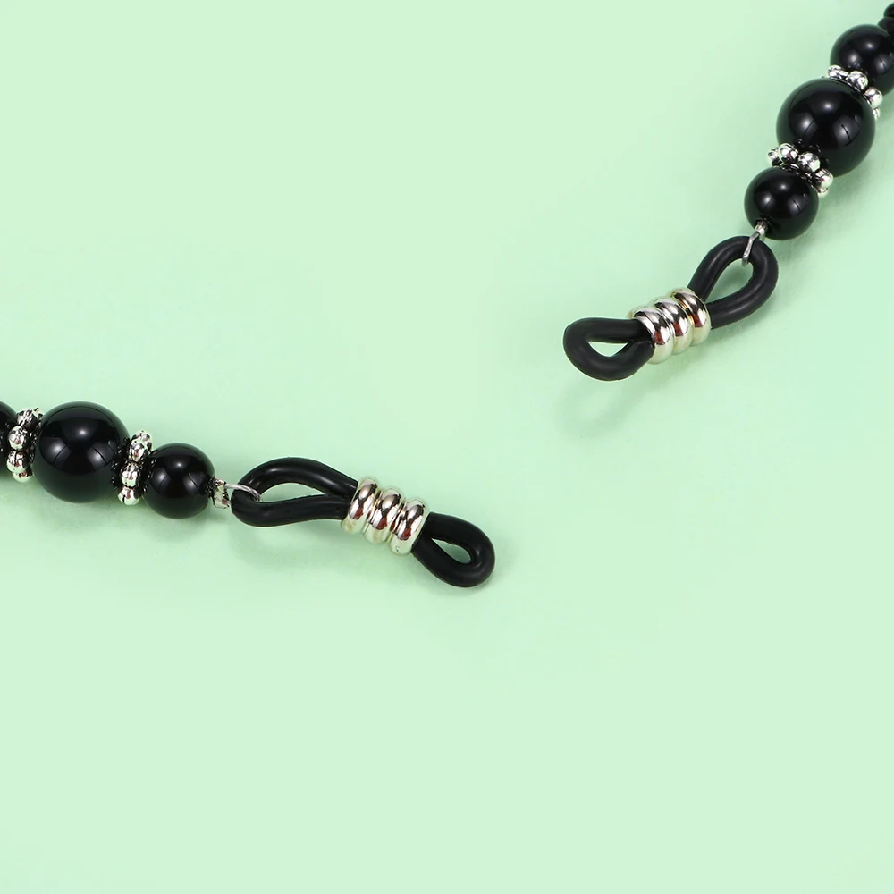 1 шт. мода имитация жемчуга ожерелье солнцезащитный ремешок String очки для чтения