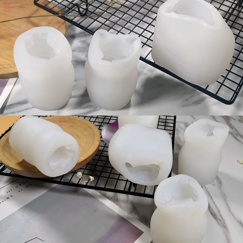 

Resin Crystal Epoxy Mold 3D Cat Cake Chocolate Silicone Mould Crafts Making Tool Dropshipping