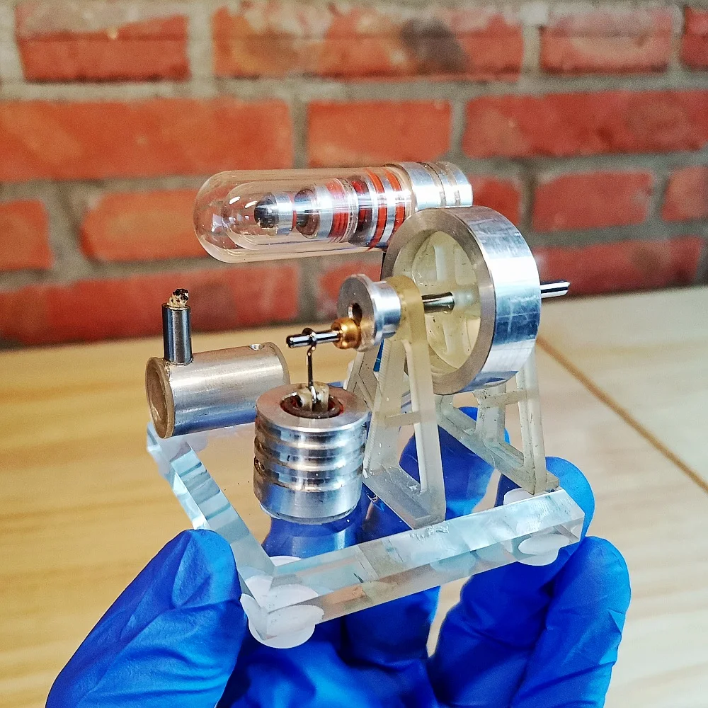 Генератор двигателя Стирлинга модель микрогенератора внешнего сгорания|engine