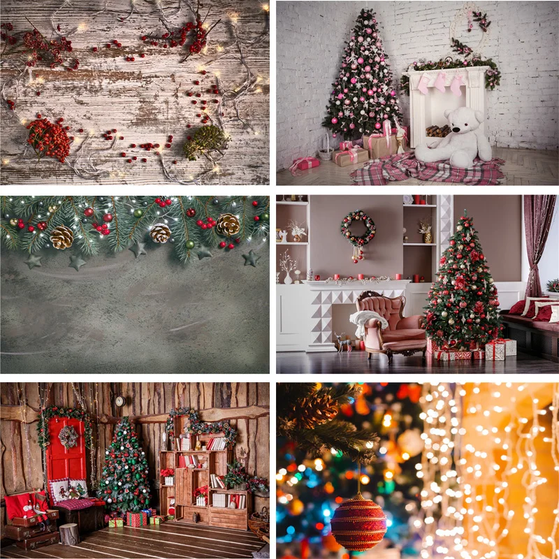

Vinyl Custom Photography Backdrops Prop Christmas Theme Photography Background 191106AF-07