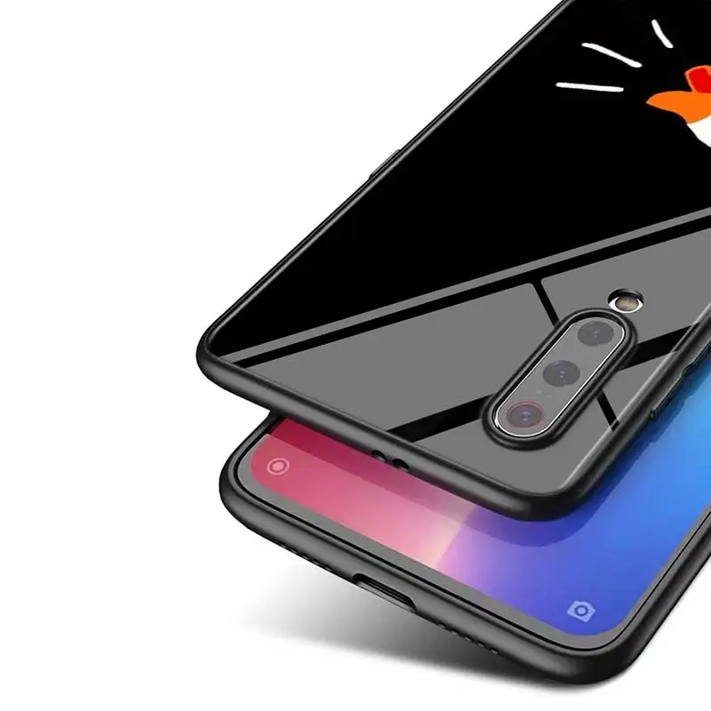 

Cartoon Duck Cute For Xiaomi Mi Note 10 Ultra 5G 9 SE 8 A3 A2 A1 6X Poco M2 Pro Play F1 Lite 5G Bright Black Phone Case