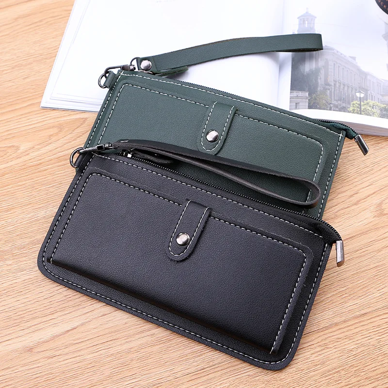 

Women's long purses Leather women's purses and purses designed for women's party card bags business card bags fashion phone bags