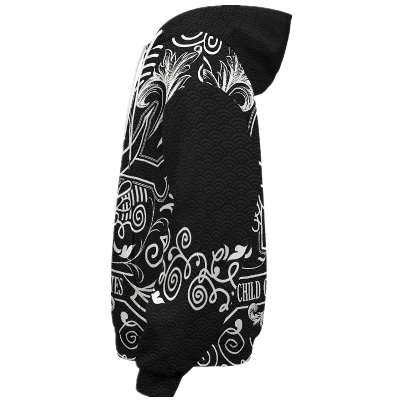 

Anime ONE PIECE Edward Newgate Cosplay Costumes Sweatshirt 3D Hoodie Jacket Zipper Coat