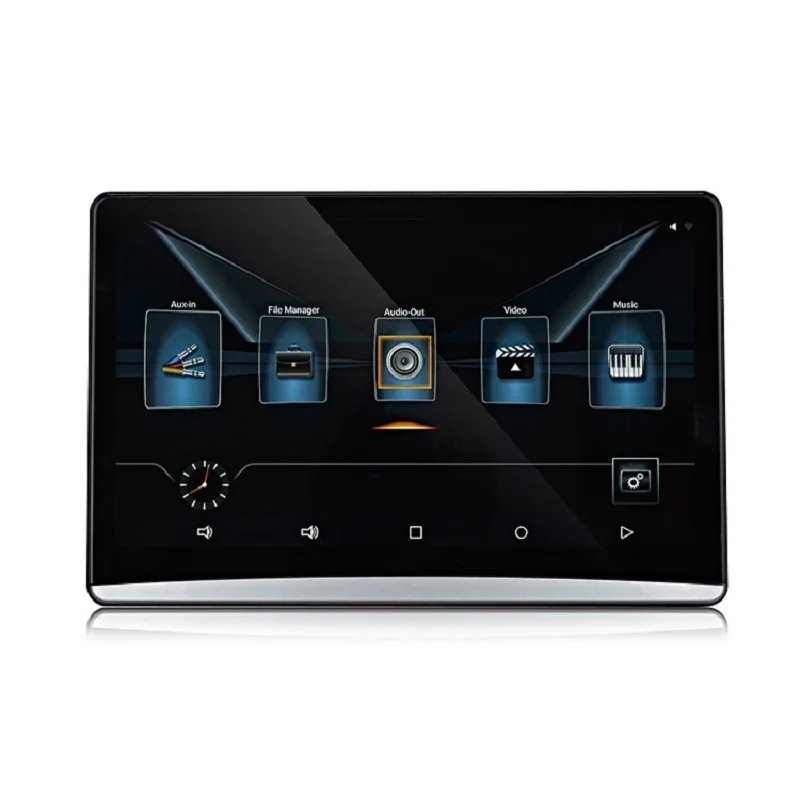 Монитор в подголовник автомобиля 13 3 дюйма 4K 1080P HD Android 9.0 WIFI/HDMI/USB/TF/BT ОЗУ 2 Гб
