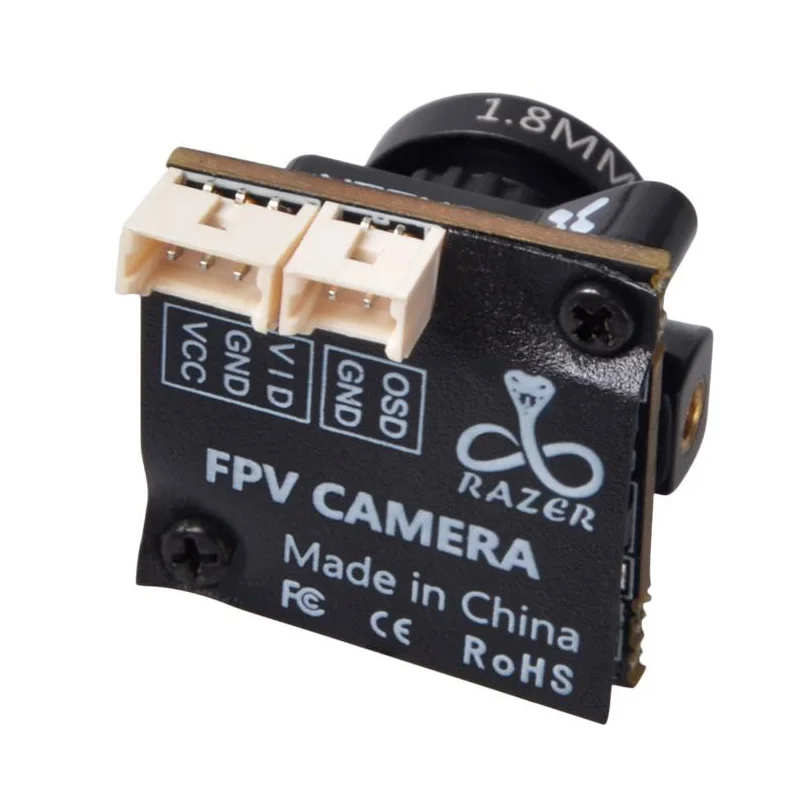 Foxeer razer Micro HD 5MP 1 8 мм M8 1200TVL 4:3/16:9 NTSC/PAL переключаемый с OSD 4 5-25 V естественное