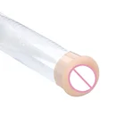 1 шт., рукав насоса для пениса, сменная втулка для пениса, насос для увеличения пениса, аксессуары, Мягкий силикон