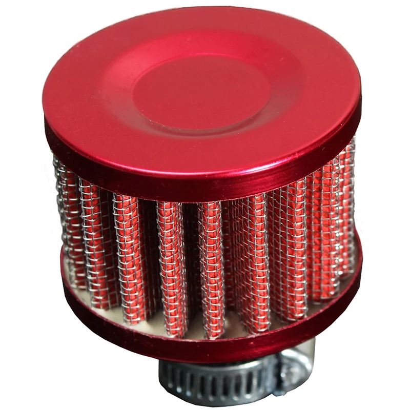 

12MM AIR FILTER CONE OIL RECOVERY STEAM CAR MOTORCYCLE RED