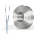 Двухжильный медный провод 282624222018AWG, прозрачный параллельный кабель питания постоянного тока, плоская линия 1 А 2 А 3 А 5 А 7 а для светодиодной ленты