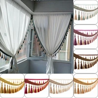 511 meters curtain tassel beaded fringe sewing trim braid boho upholstery diy for sewing curtain accessorie lace decoration