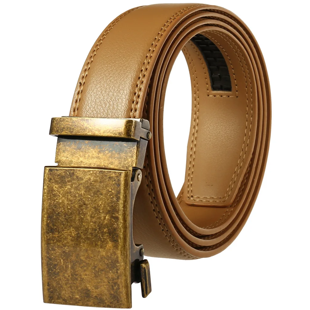 

Men Belts Fashion Men's Genuine Leather Belt Strap Designer Automatic Personality Belts Suit Trousers Belt G33-21600-1