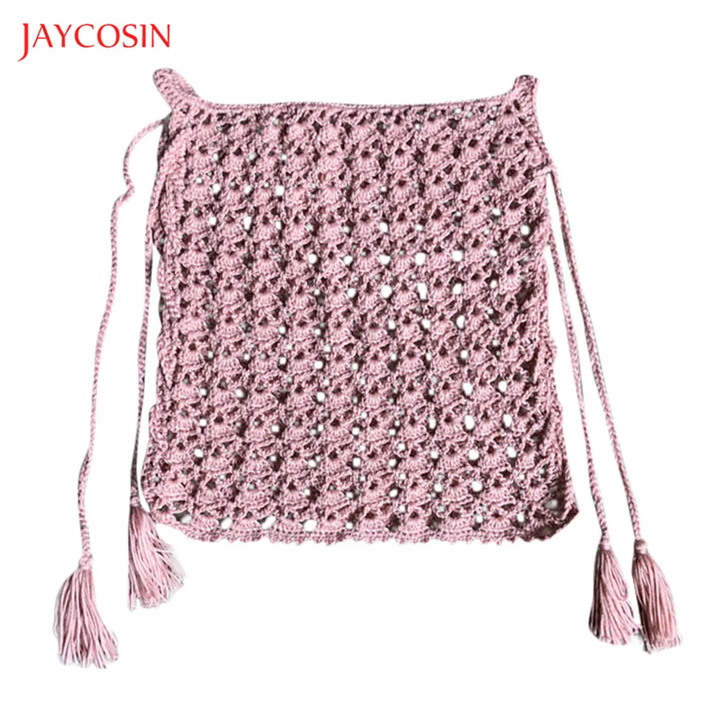 Женская юбка с высокой талией Jaycosin летняя юбка-клеш короткая Однотонная в