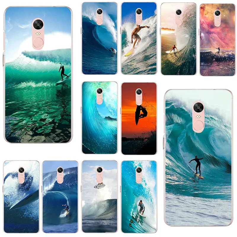 Мягкий силиконовый чехол для телефона из ТПУ с морскими волнами Xiaomi Mi Redmi Mix Note Y3 2 3