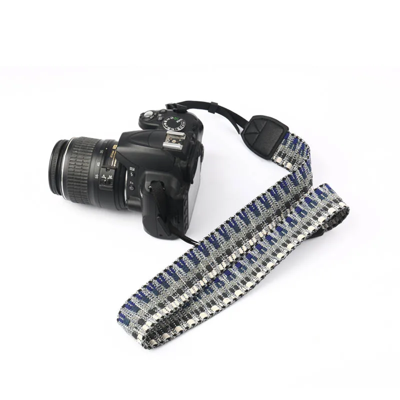 Ремешок для камеры этнический ретро фото хлопок двор Шея плечо ручной ремень