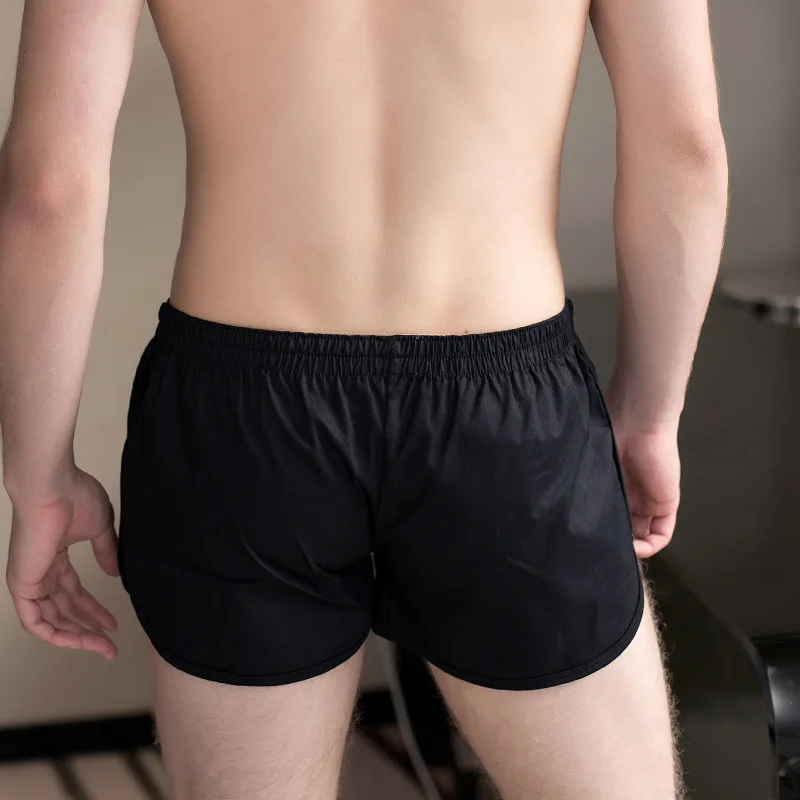 Мужские повседневные домашние шорты хлопковые дышащие эластичные спортивные с