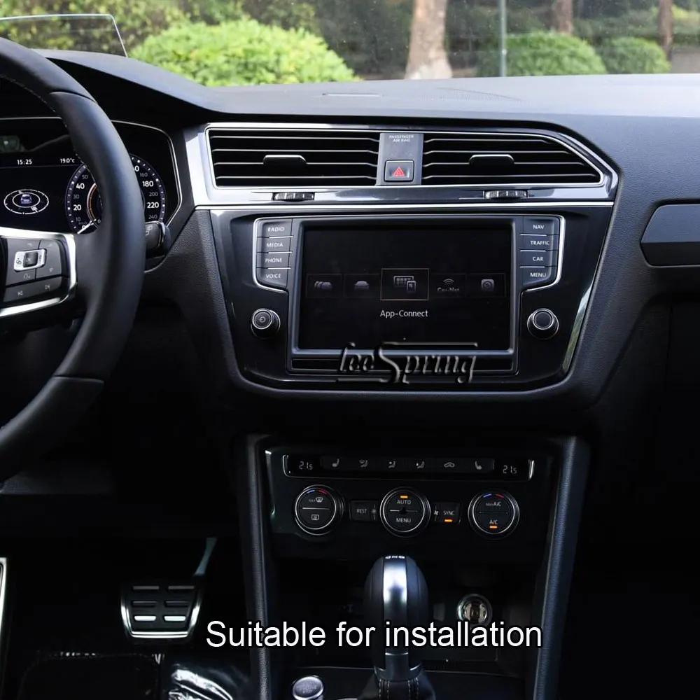Автомобильный мультимедийный плеер Android 10 1 дюйма GPS-навигация для Volkswagen VW Tiguan 2017