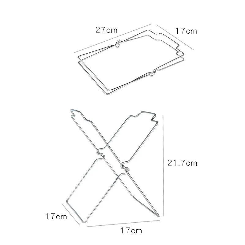 Нержавеющая сталь вешалка для мешков мусора Кухня стол мусор сумок Органайзер