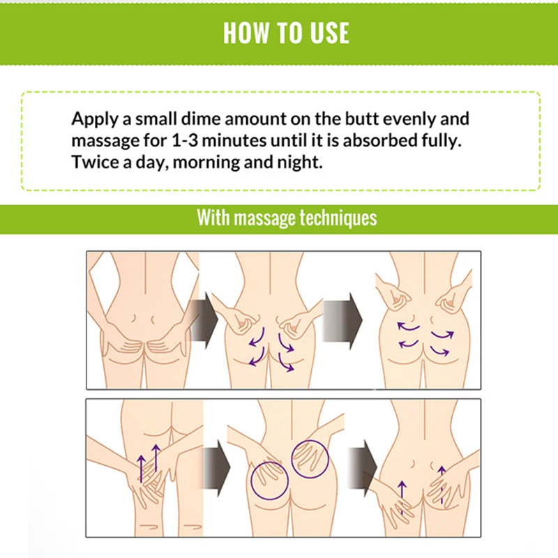 Крем для улучшения ягодиц эффективный крем подтяжки и укрепления тела с