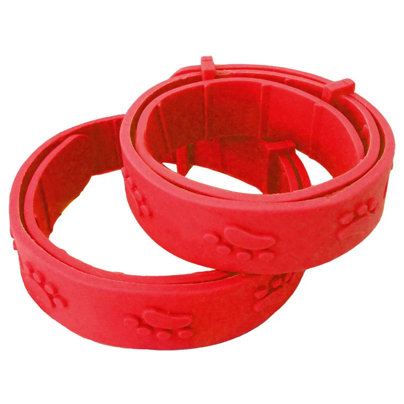 

1PC Red Cat Collar Pet Collar Adjustable Buckle Collar Cat Dog Collar Anti Flea Mite Tick Collar Cat Supplies Pet Accessories