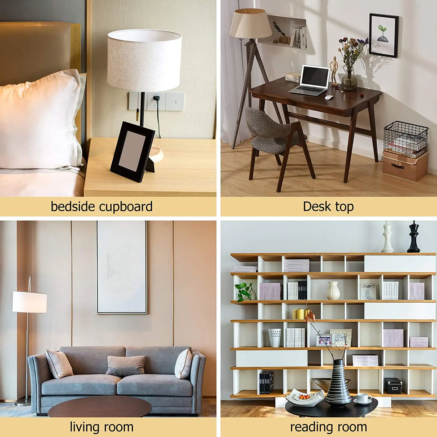 

Touch Control Bedside Table Lamp,Led Desk Lamp Dimmable Warm White Light Night Light,Modern Decorative Nightstand Lamps Bedroom