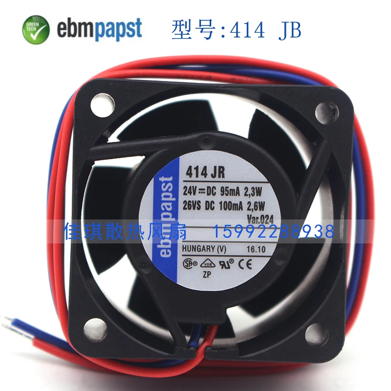 

New original TYP 414JR 24V 95MA 2.3W 4025 4cm inverter cooling fan