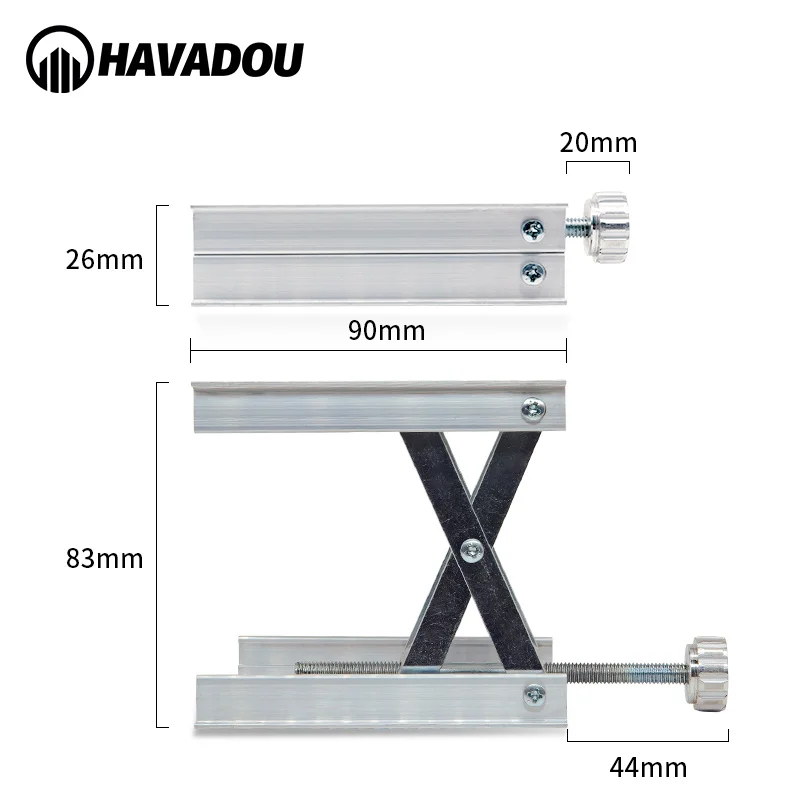 12-линейный кронштейн для лазерного уровня HAVADOU с регулируемой высотой 90*90 мм |