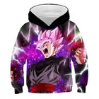 Мультяшный Графический Драконий жемчуг Z стиль Харадзюку 3D толстовки для детей мальчиков и девочек детская одежда с длинным рукавом свитшот с принтом для малышей