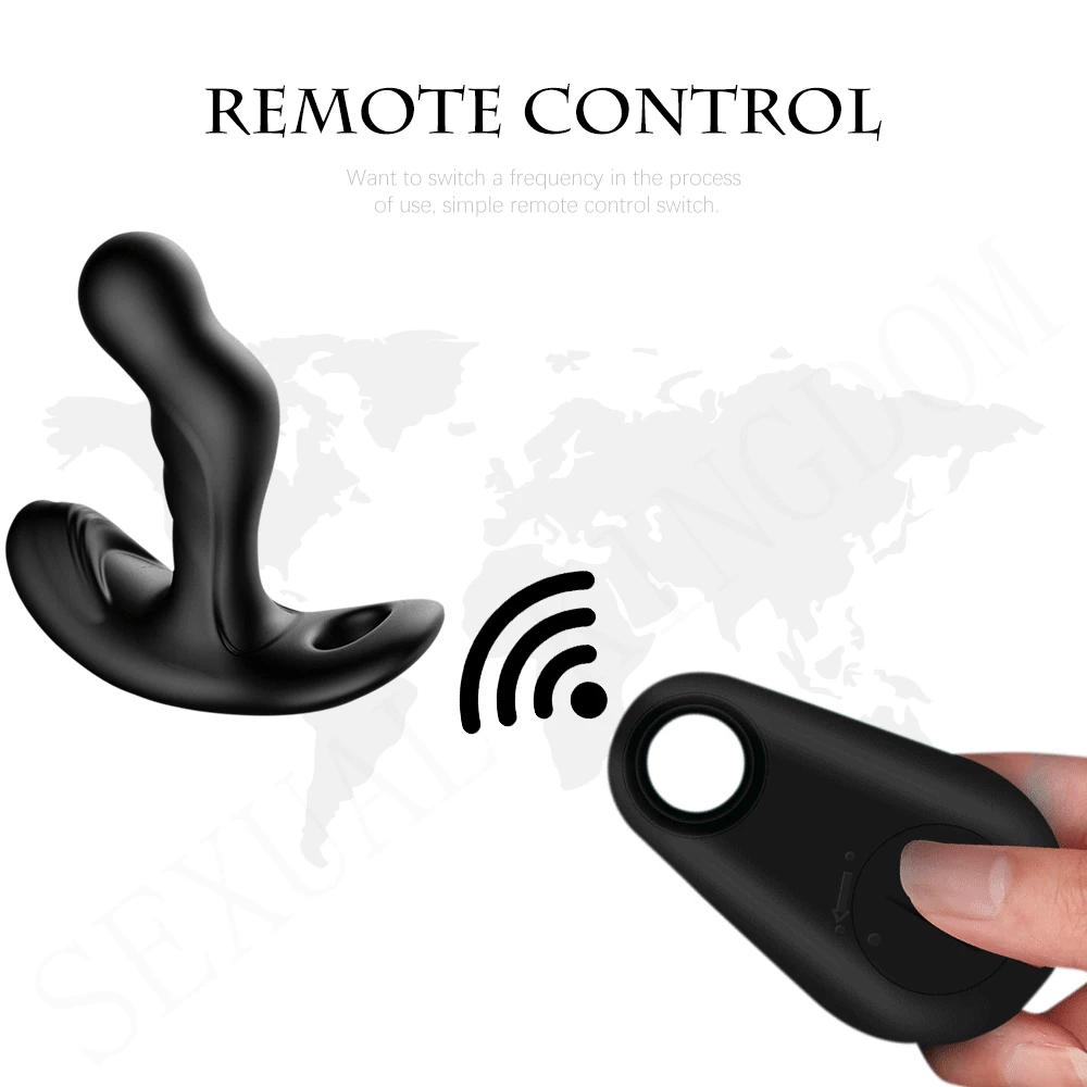360° Rotating Prostate Massager Dual Motors Vibrator Wireless Remote Control Anal Plug Masturbator Adult Sex Toys for Woman Man | Красота и
