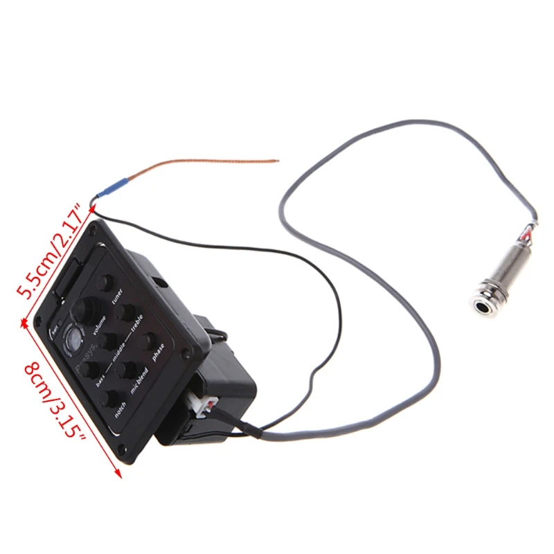 Для звукоснимателя классической акустической гитары Blend 301 Preamp EQ эквалайзер