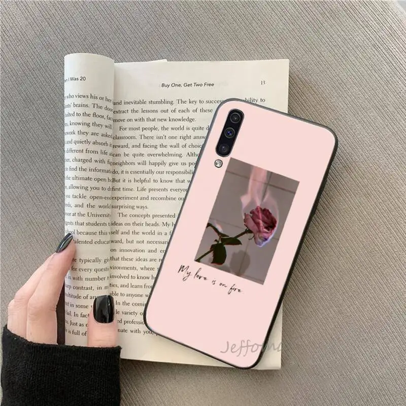 

lyrics Aesthetic Art sexy eye girl Phone Case For Samsung galaxy S 7 8 9 10 20 edge A 6 10 20 30 50 51 70 note 10 plus Funda