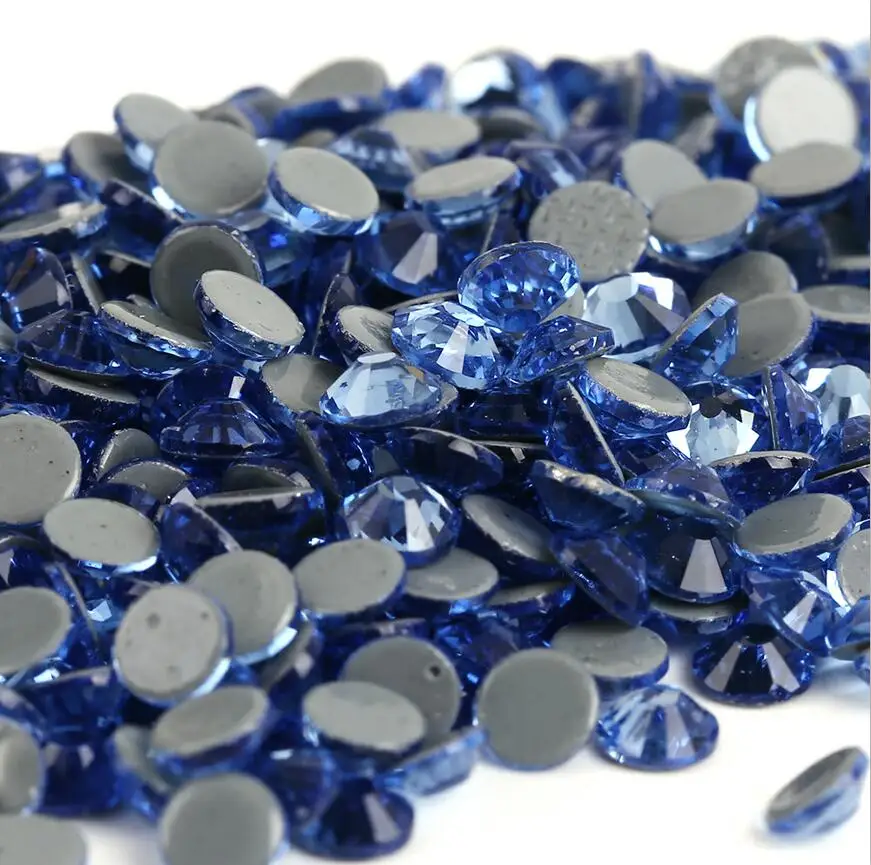 On Rhinestones/flat Back Nail Art Hot Fix Crystal Rhinestones Strass Sewing & Fabric Garment