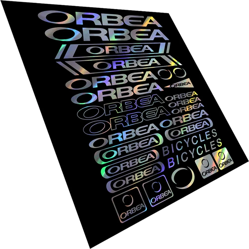Виниловые графические наклейки для горного велосипеда ORBEA на раму кузов