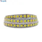 Светодиодная лента 5050 5025 CCT WW + CW с регулировкой температуры, 5 м, 60 или 120 светодиодов на метр, водонепроницаемая IP20IP65, 12 В24 В