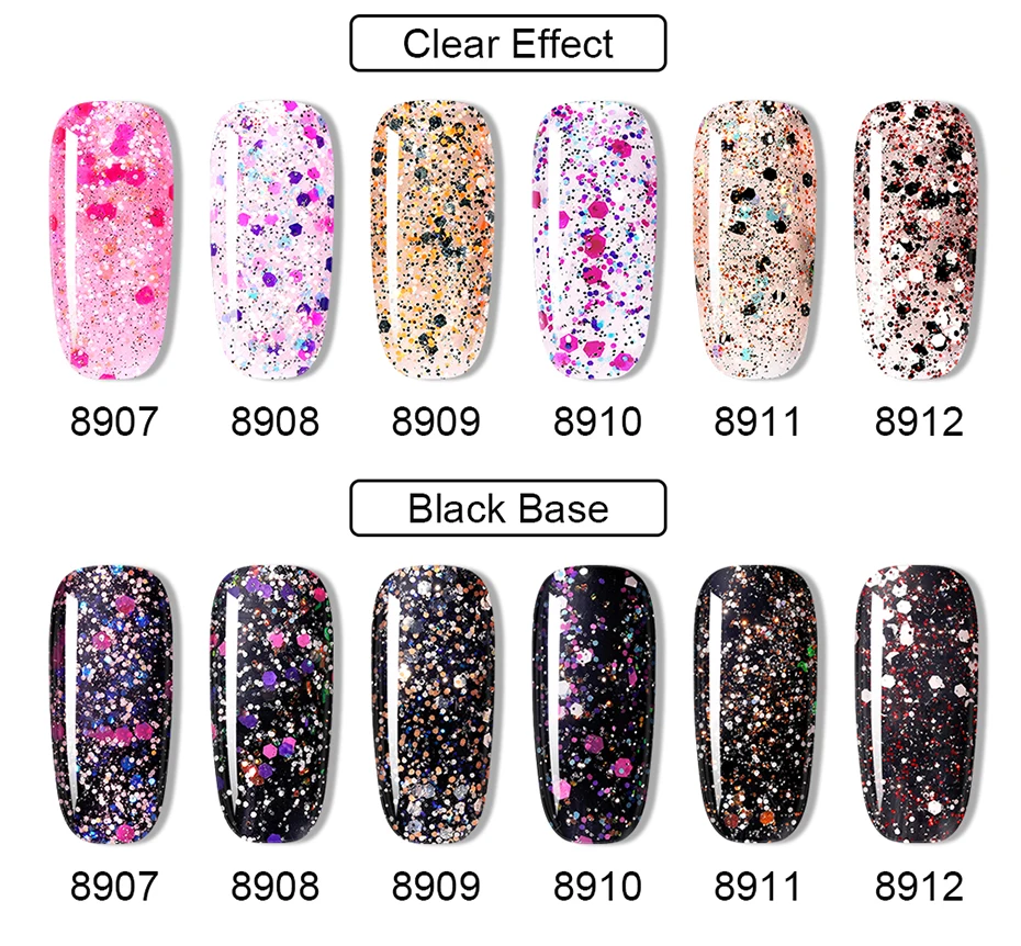 Гель лак для ногтей HNM 8 мл отмачиваемый bewzing Beauty Theme УФ светодиодный