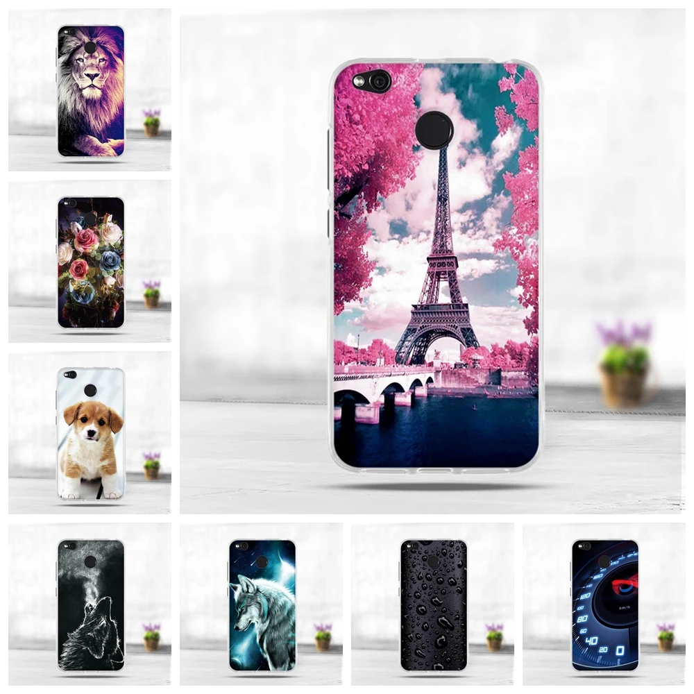 Роскошный 3D Мягкий силиконовый чехол из ТПУ для Xiaomi Redmi 4X с милыми животными